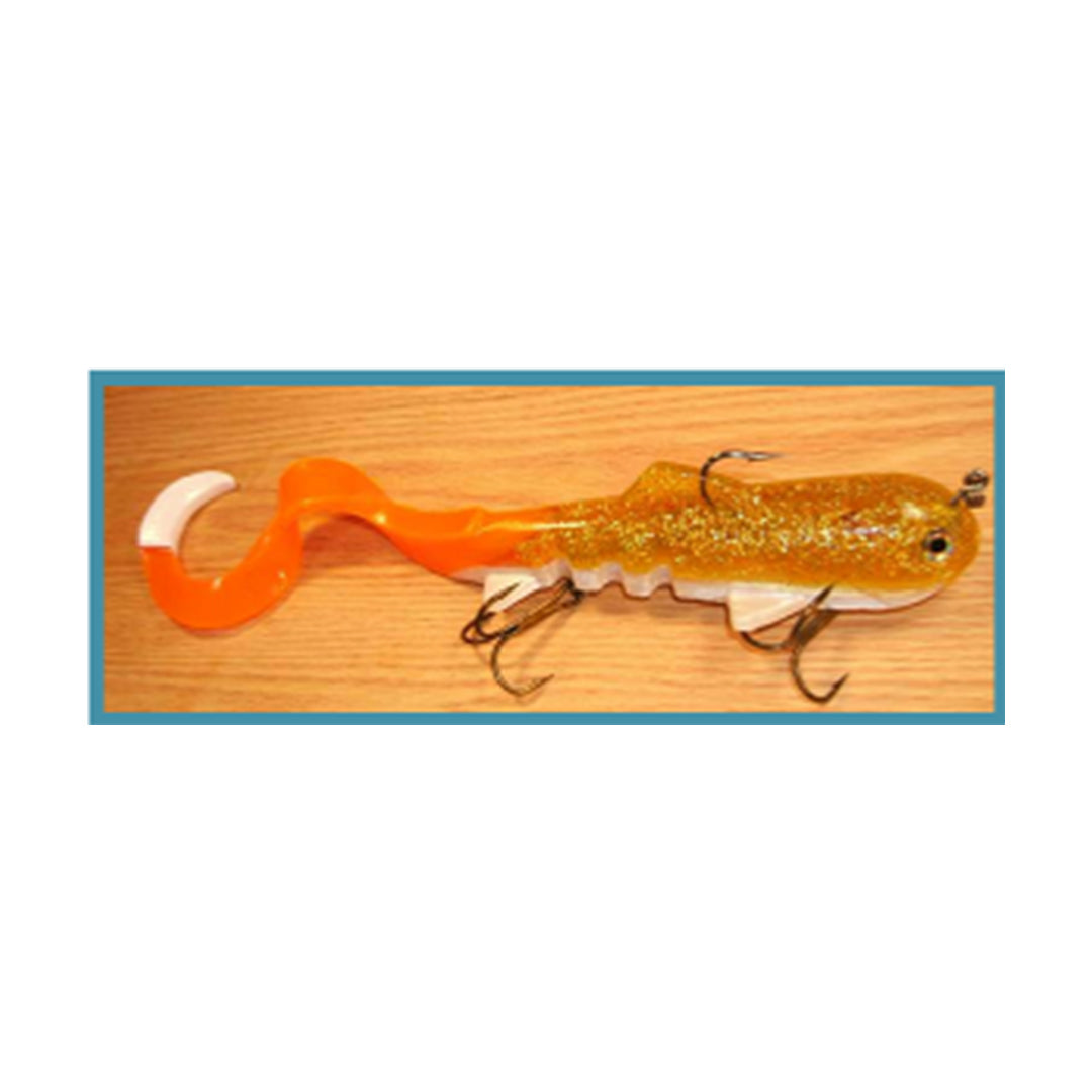 Mag SuperD Swimbait - Orange Walleye