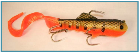 Muskie Swimbait SuperD bait