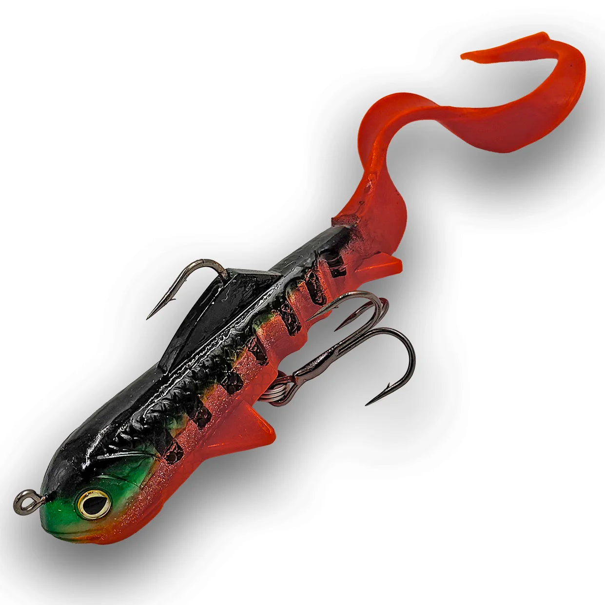 Mini D™ 6” Soft Swimbait in Green Perch