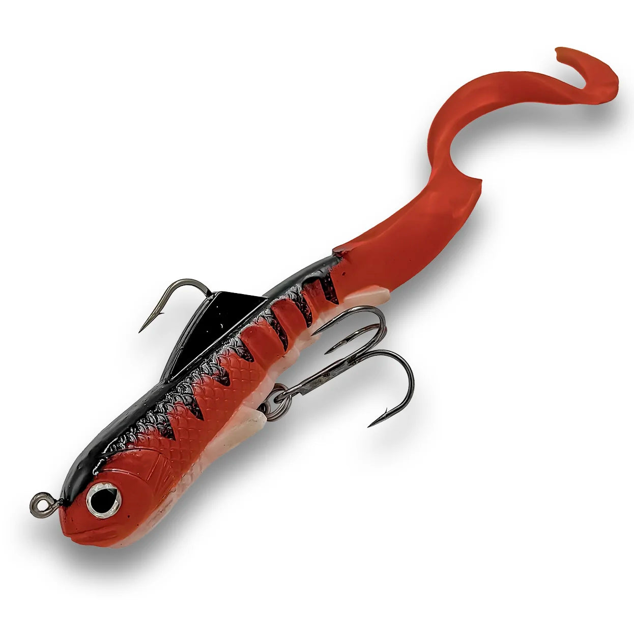 Mini D™ 6” Soft Swimbait in Red Tiger