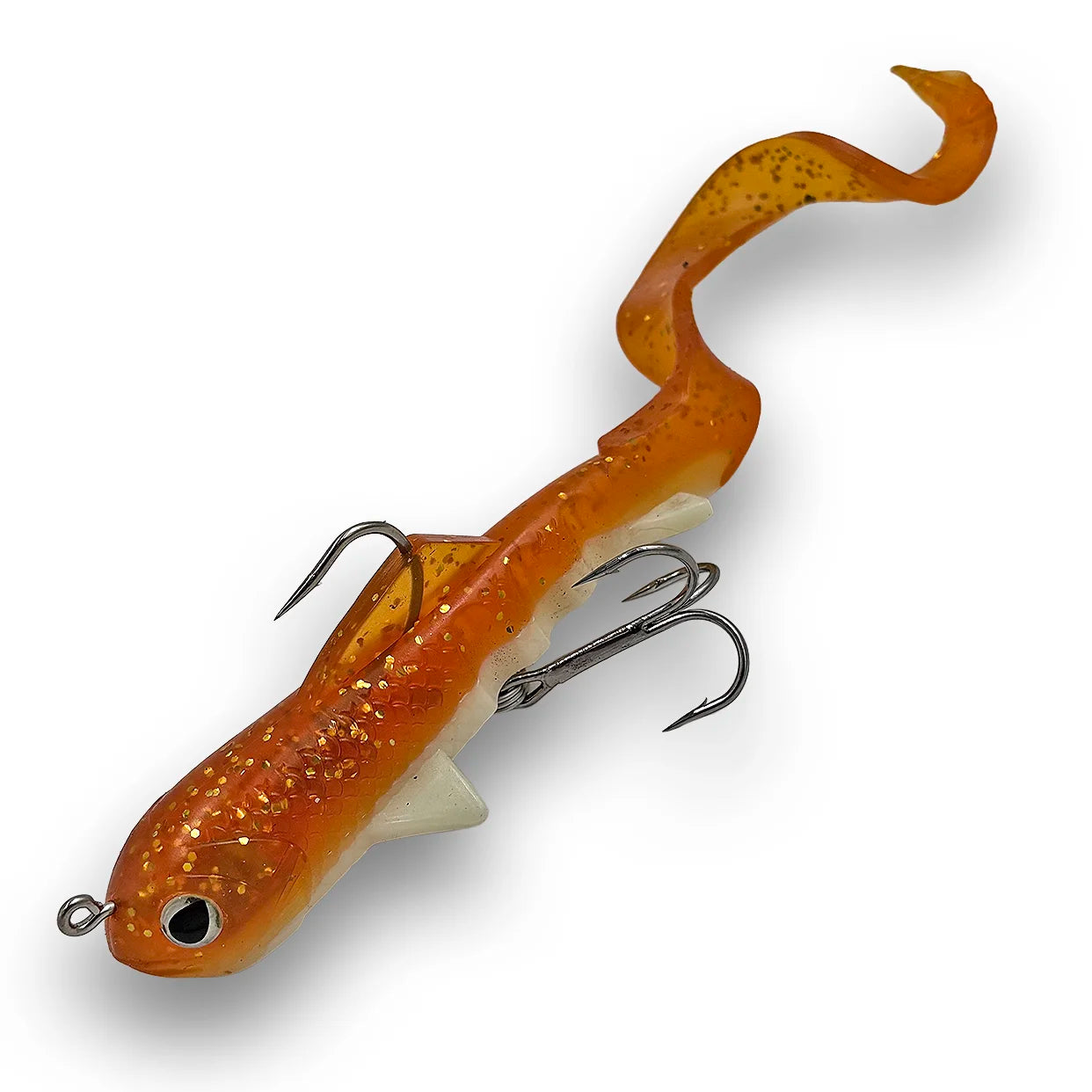Mini D™ 6” Soft Swimbait in Gold Walleye