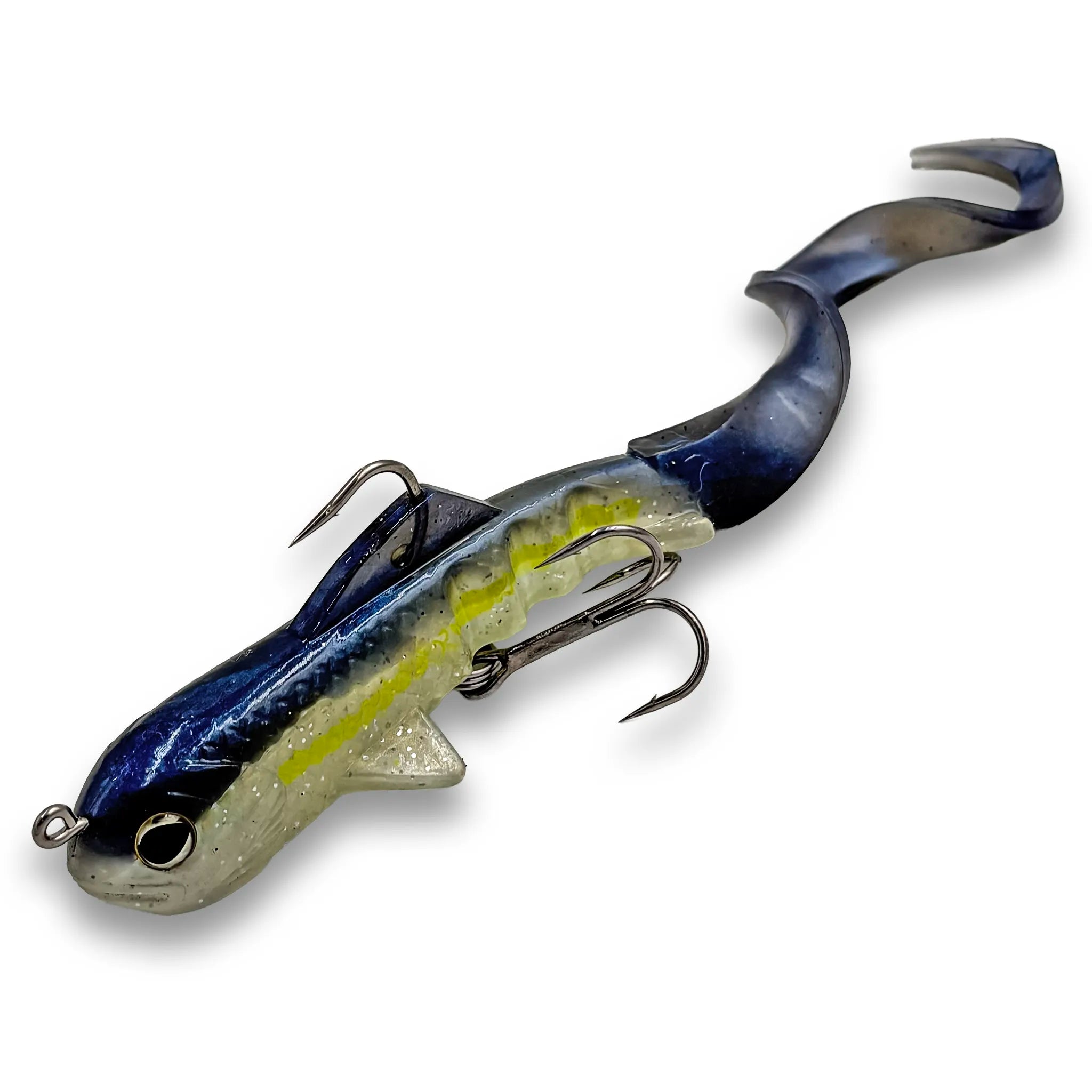 Mini D™ 6” Soft Swimbait in Purple Ghost