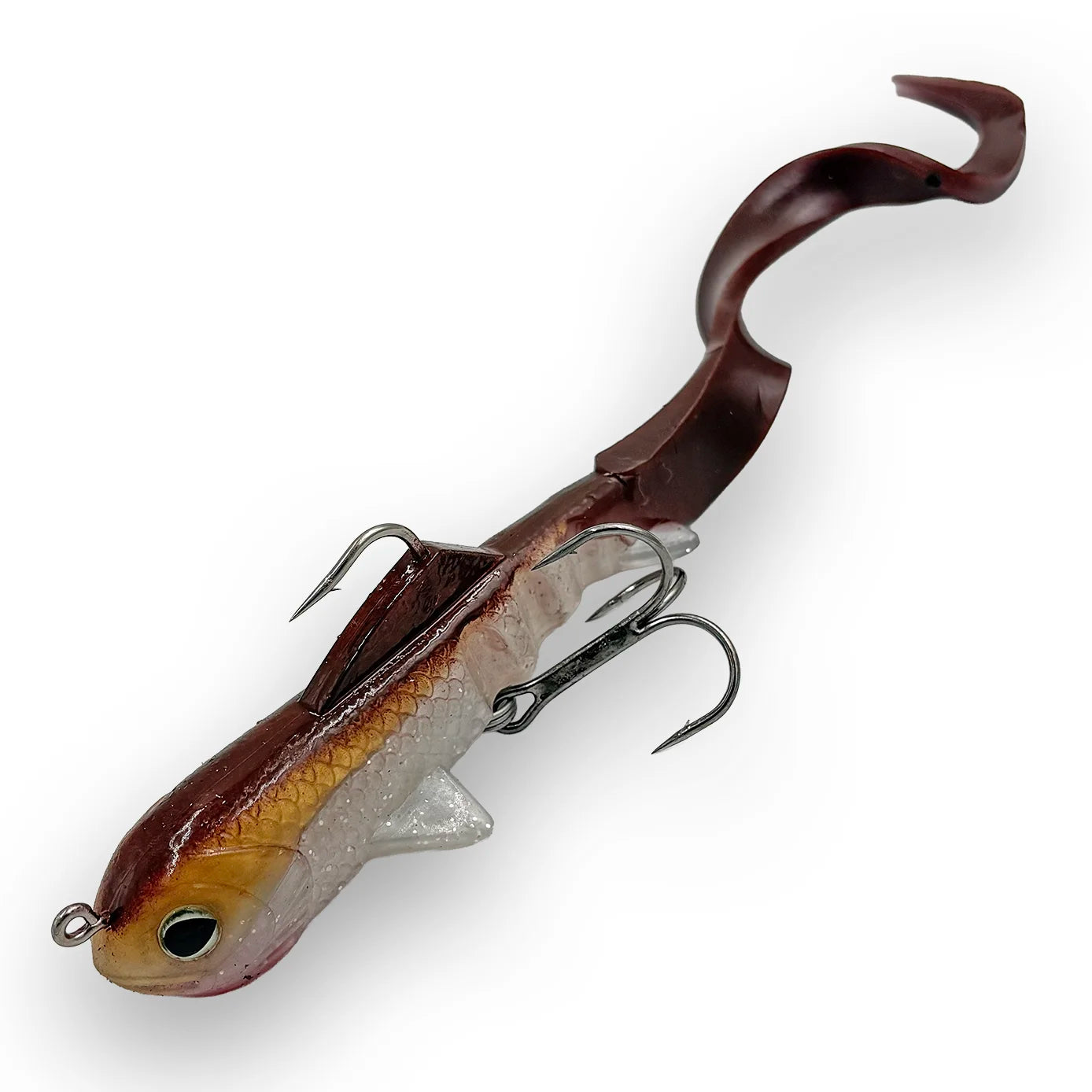Mini D™ 6” Soft Swimbait in Brown Hitch