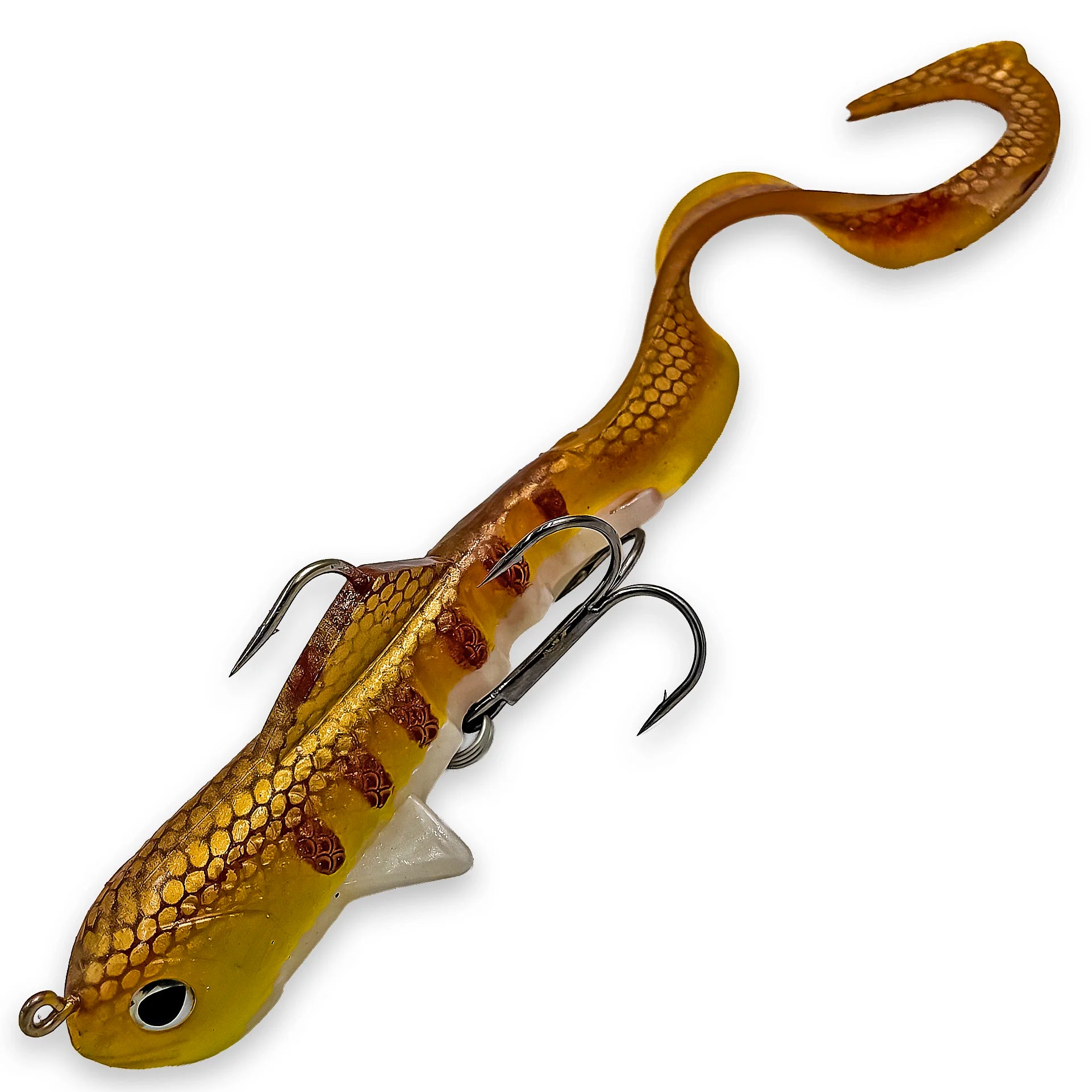 Mini D™ 6” Soft Swimbait in Teaz n Walleye