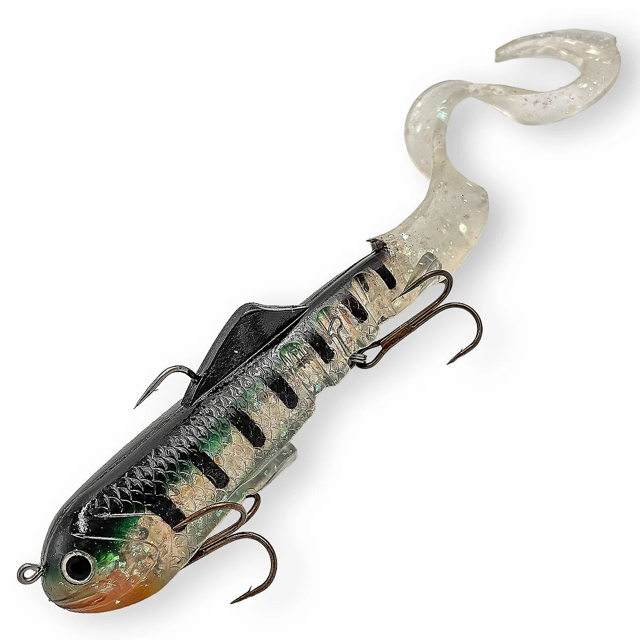 Mag Super D 8 oz musky swimbait in Bluegill