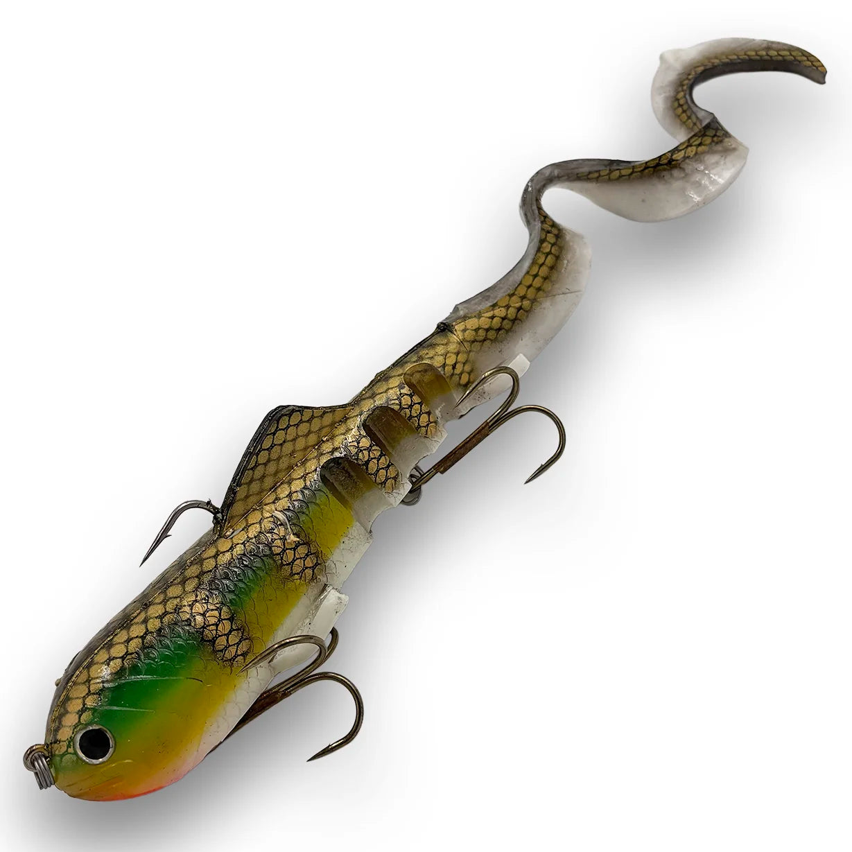 Mag Super D 8 oz musky swimbait in Teaz n Perch