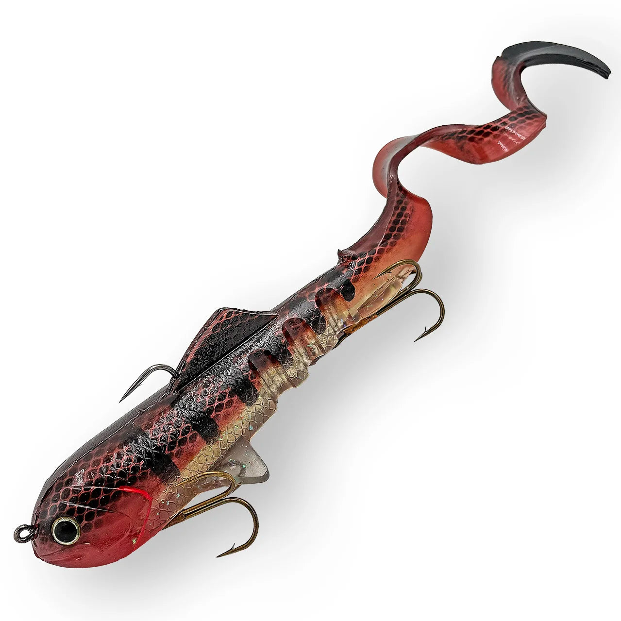 Mag Super D 8 oz musky swimbait in Copperhead