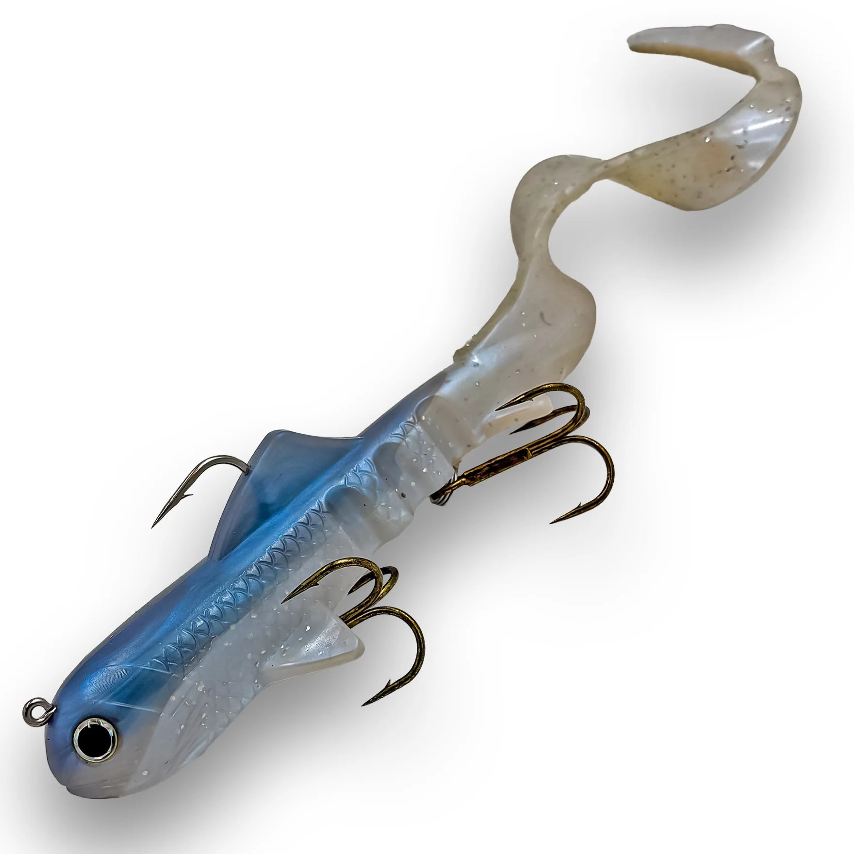Tackle Industries Regular 4.7 oz Super D™ Swimbait Pro Lures for Bass, Muskie and Pike