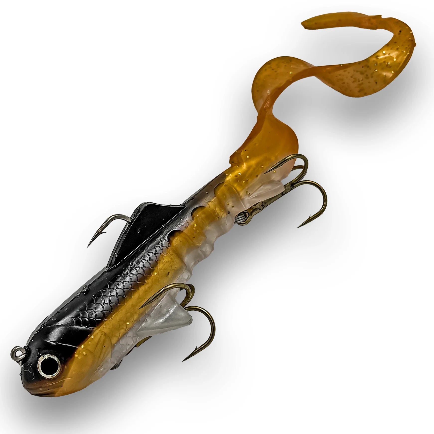 Tackle Industries Regular 4.7 oz Super D™ Swimbait Pro Lures for Bass, Muskie and Pike