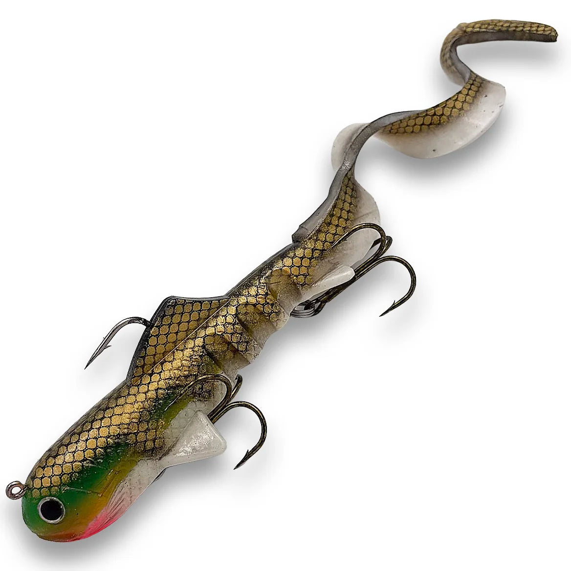 Tackle Industries Regular 4.7 oz Super D™ Swimbait Pro Lures for Bass, Muskie and Pike