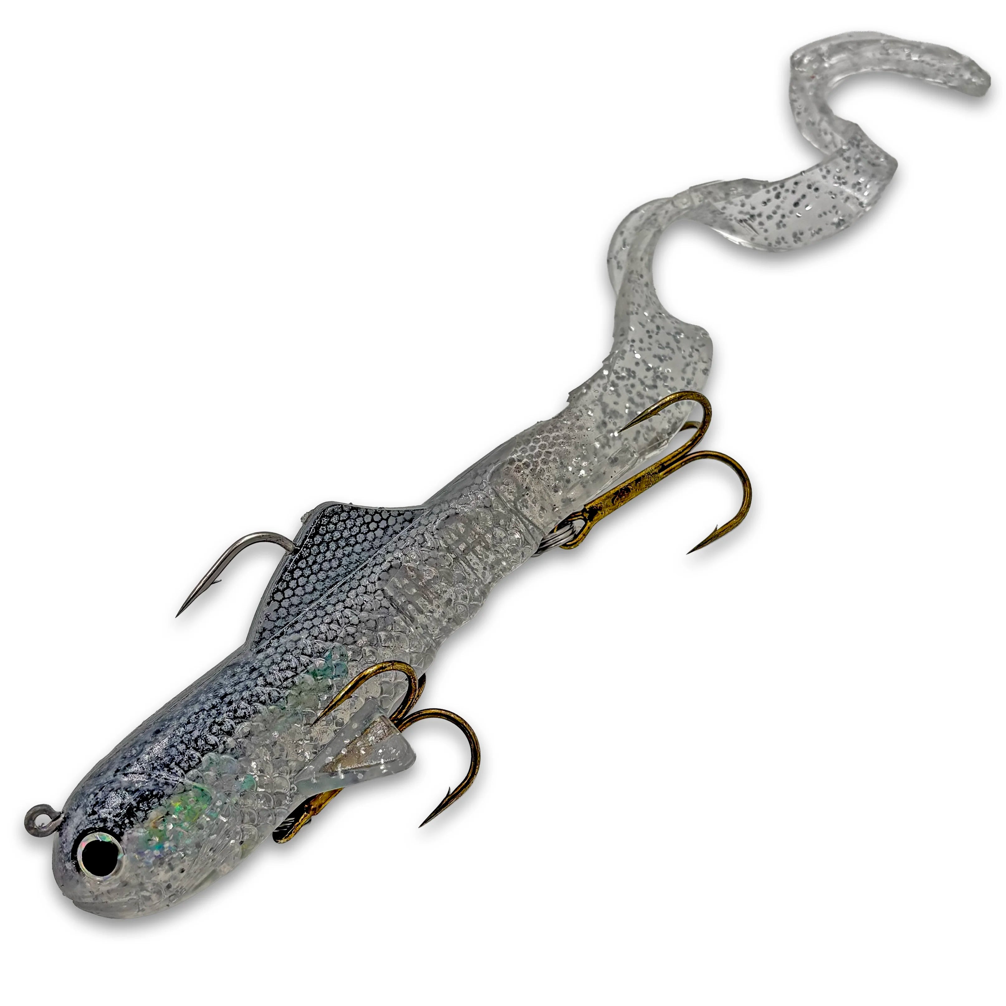 Tackle Industries Regular 4.7 oz Super D™ Swimbait Pro Lures for Bass, Muskie and Pike