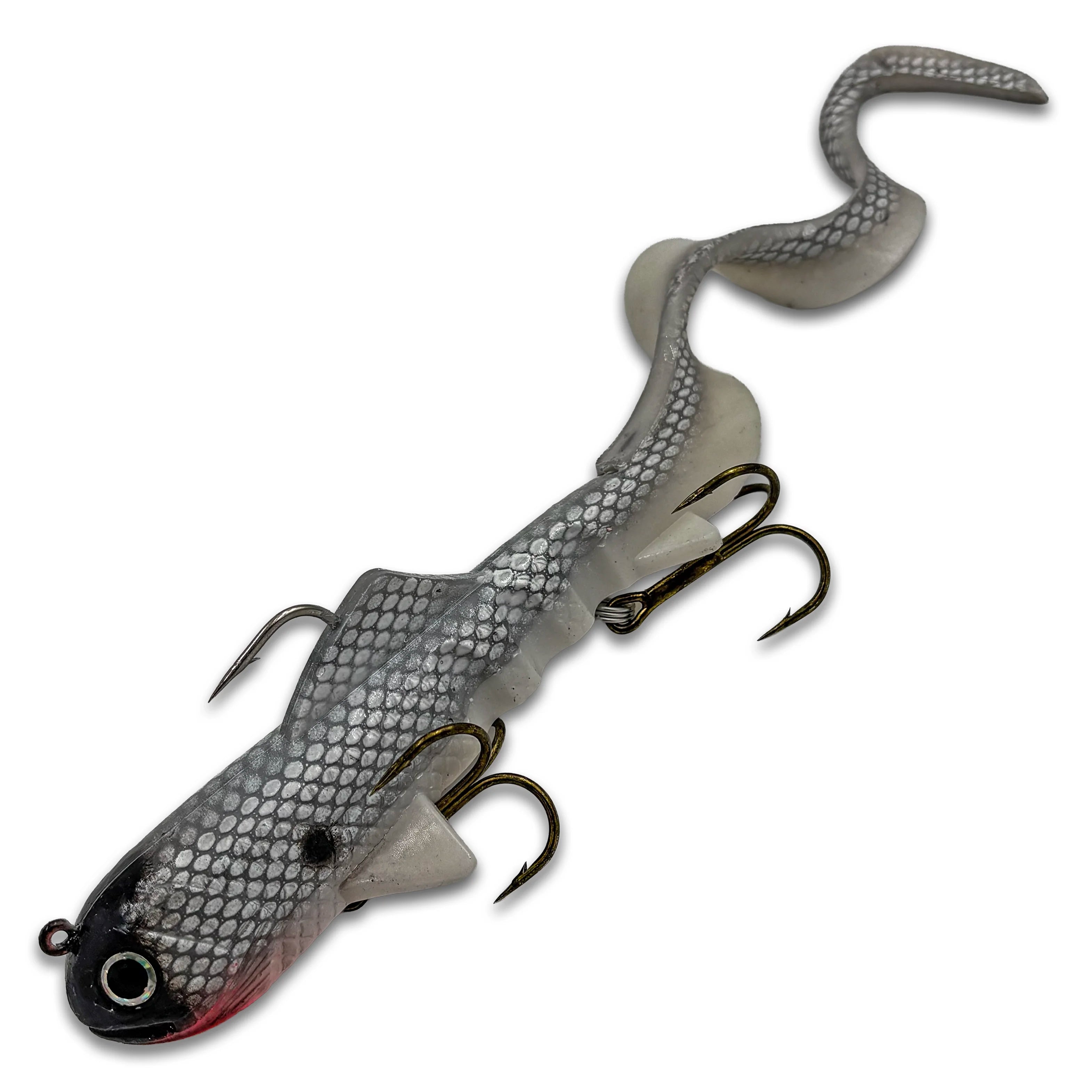 Tackle Industries Regular 4.7 oz Super D™ Swimbait Pro Lures for Bass, Muskie and Pike