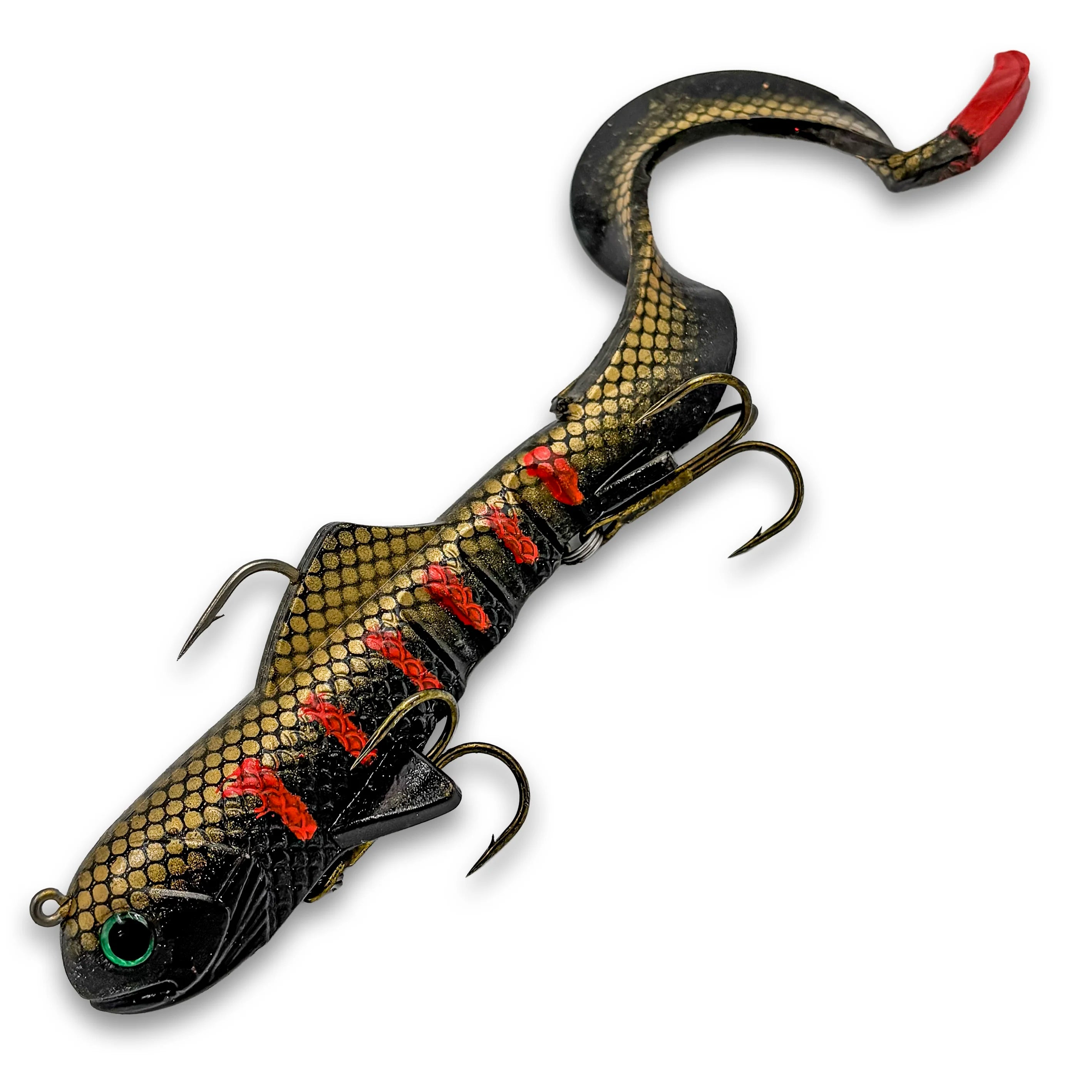 Tackle Industries Regular 4.7 oz Super D™ Swimbait Pro Lures for Bass, Muskie and Pike