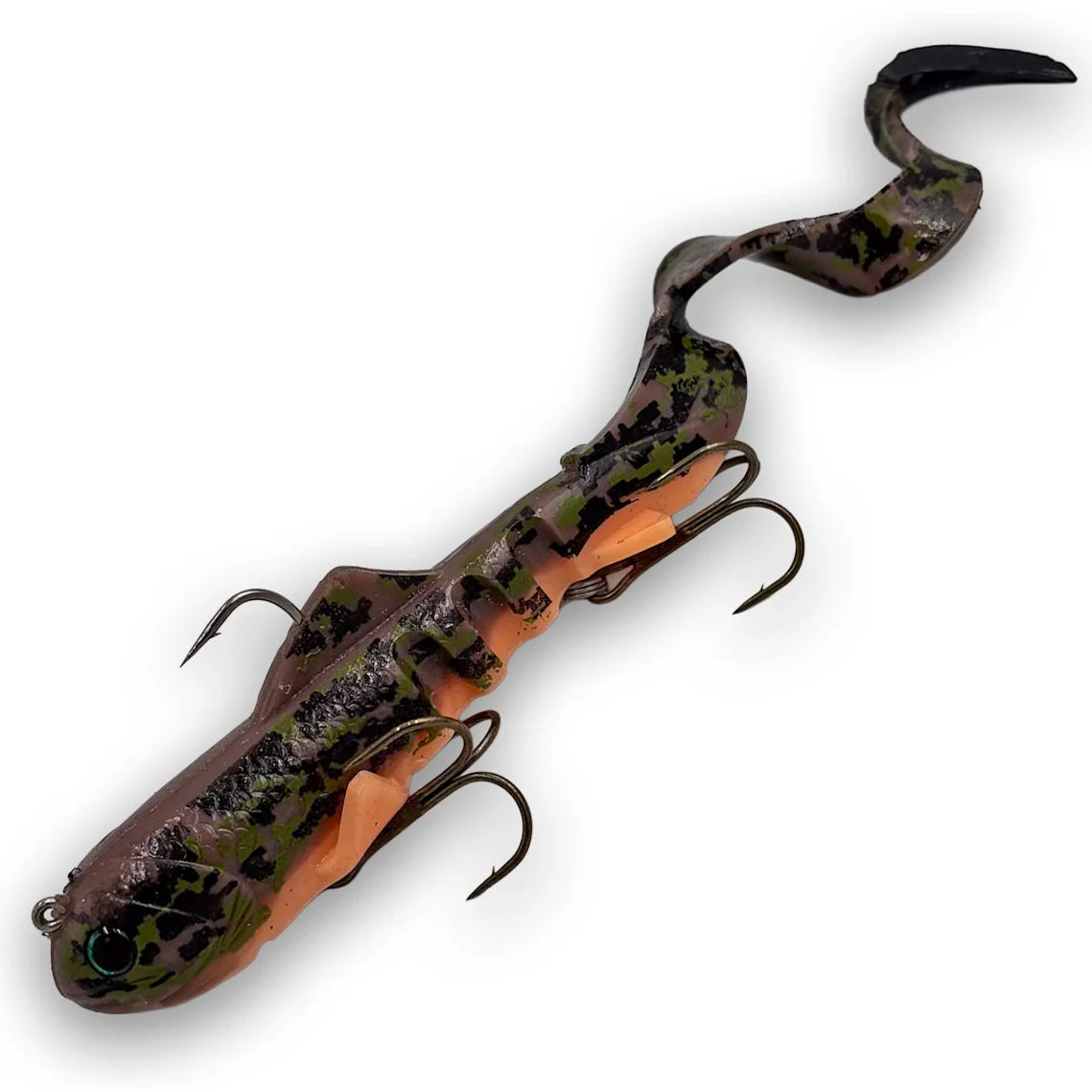 Tackle Industries Regular 4.7 oz Super D™ Swimbait Pro Lures for Bass, Muskie and Pike