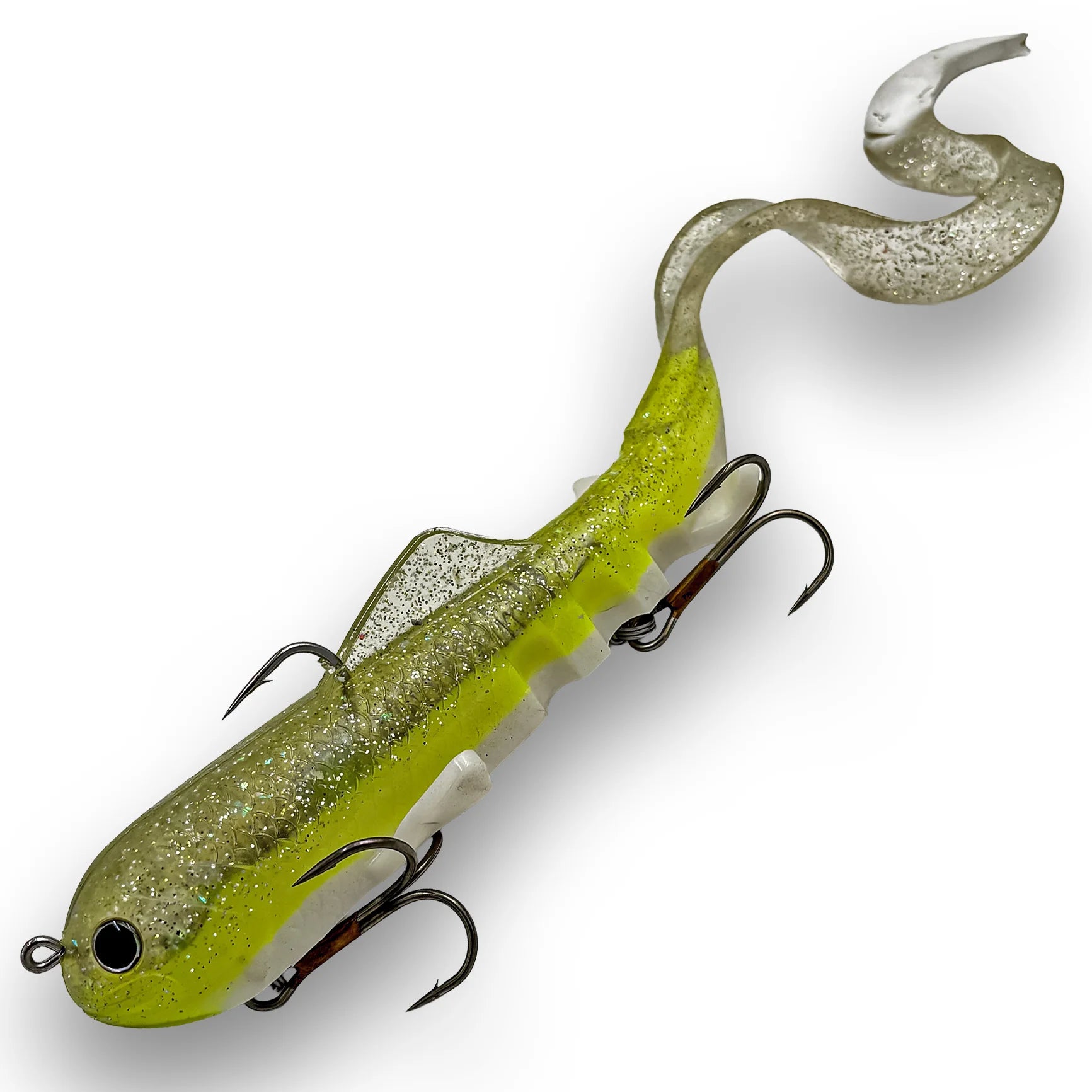 Tackle Industries Regular 4.7 oz Super D™ Swimbait Pro Lures for Bass, Muskie and Pike