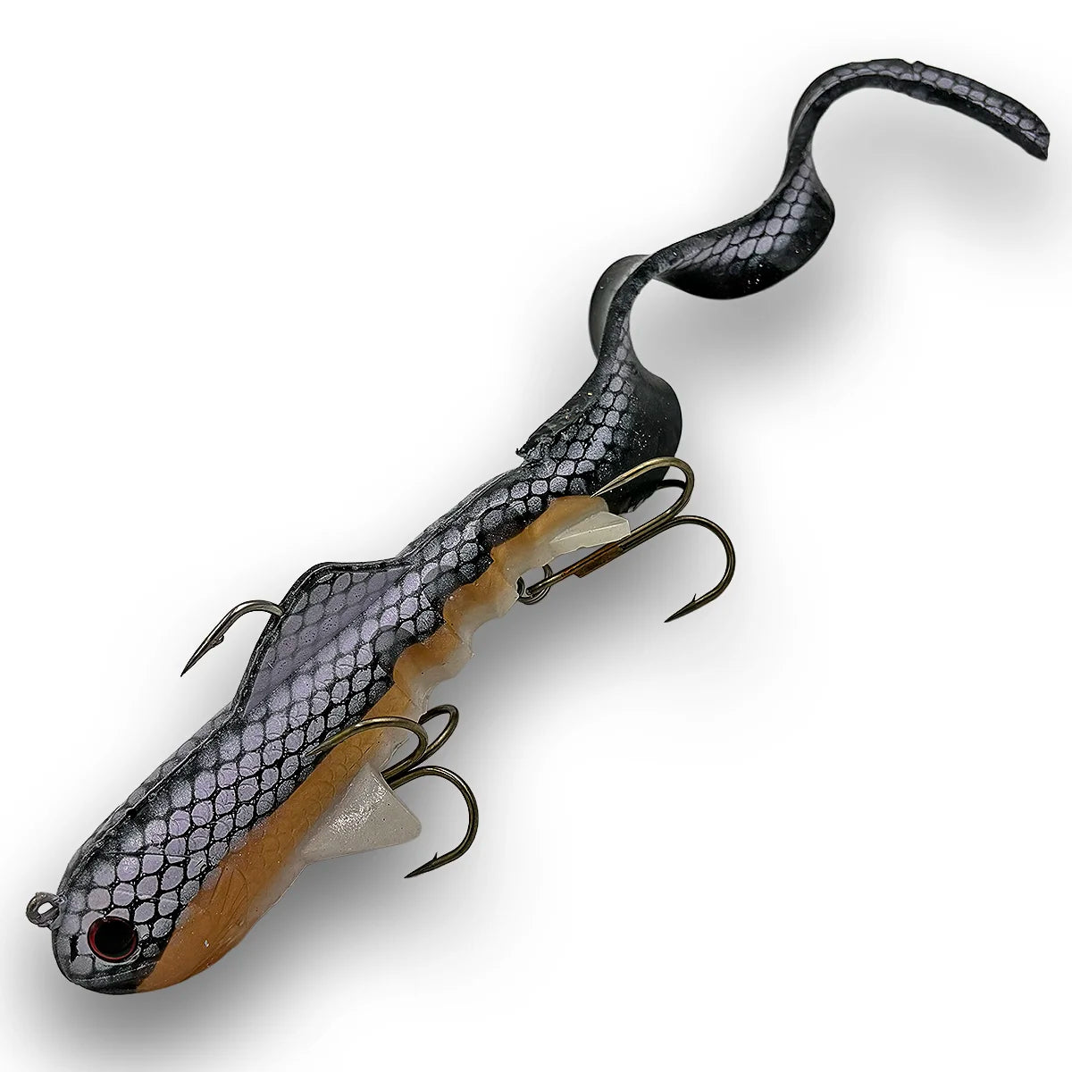 Tackle Industries Regular 4.7 oz Super D™ Swimbait Pro Lures for Bass, Muskie and Pike