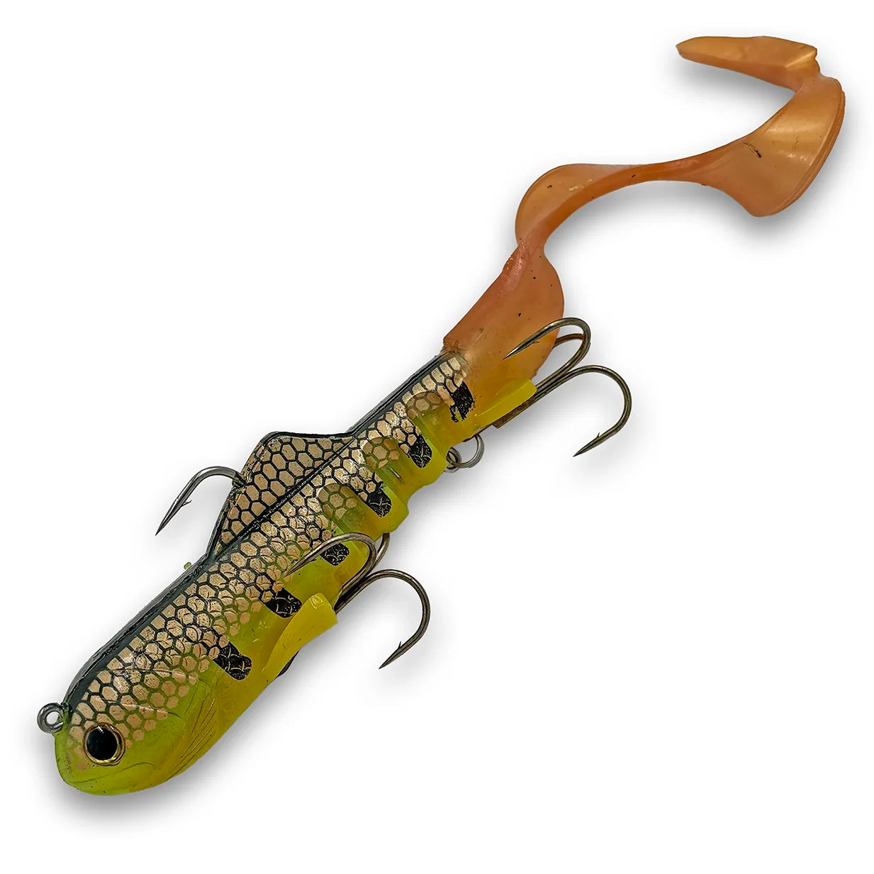 Tackle Industries Regular 4.7 oz Super D™ Swimbait Pro Lures for Bass, Muskie and Pike